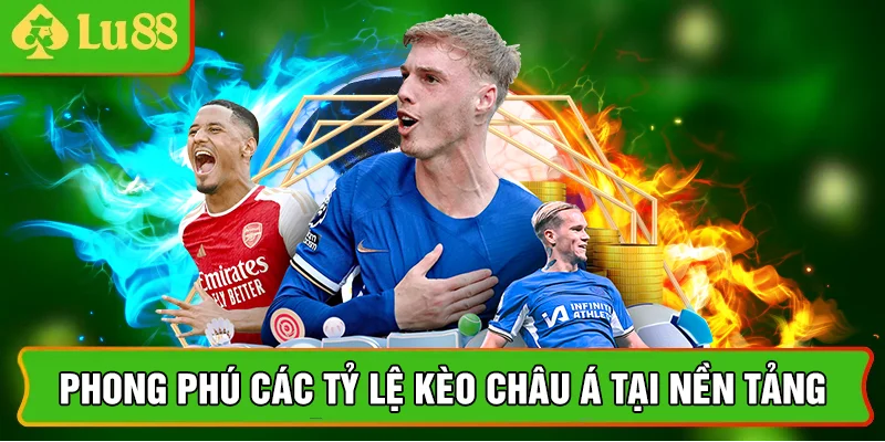 Phong phú các tỷ lệ kèo châu Á tại nền tảng 